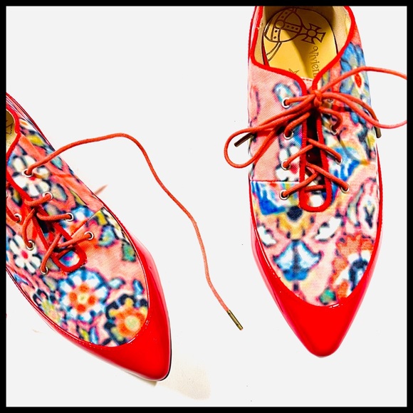 VIVIENNE WESTWOOD “HADIE” RUG PRINT OXFORDS! - Picture 5 of 6